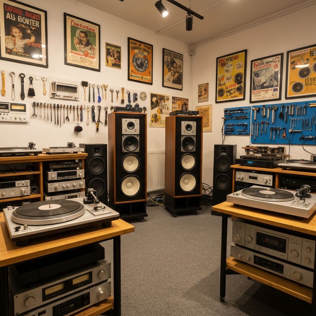 Audio restoration studio